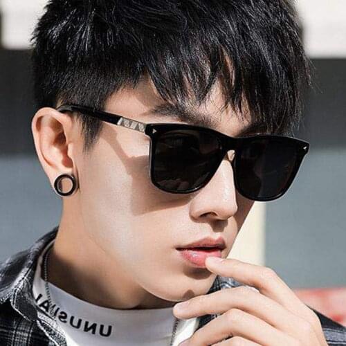 2021 Brand Design Square Sunglasses Men Women Driver Shades Male Vintage Sun Glasses Men Spuare Mirror Summer UV400 OculoS
