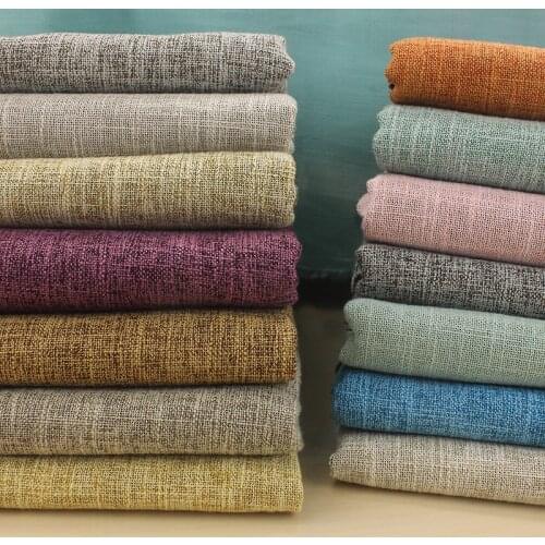 Nordic Polyester-cotton Printed Fabric Handmade DIY Comfortable and Breathable Clear Texture Curtain Curtain Tablecloth Sofa