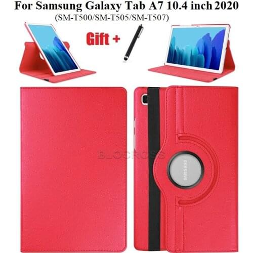 Smart Case for Samsung Galaxy Tab A7 2020 10.4 SM-T500 SM-T505 T220 T225 Case Stand Bracket for Galaxy Tab A7 Lite 8.7 with Pen
