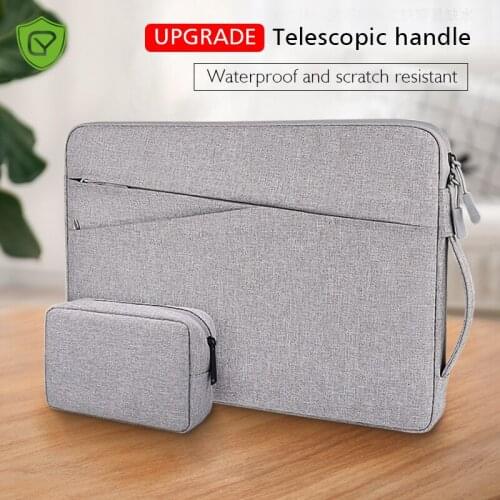 Waterproof Laptop Bag 13.3 14.1 15.4 inch Notebook Cover HandBag Computer Case For Macbook Air Pro HP Acer Asus laptop Sleeves