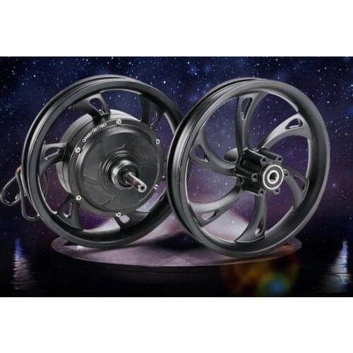 16 inch high speed hob motor wheel assembly electric bicycle brushless motor integrated rear wheel 36V48V250W gear motor