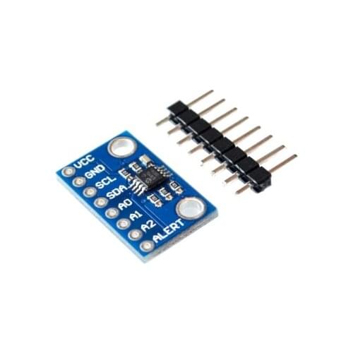 High Accuracy Temperature Sensor MCP9808 I2C Breakout Board Module 2.7V-5V Logic Voltage for Ardunio in Stock