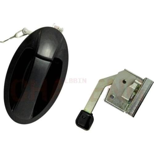 For KOMATSU PC 70-8 56-7 Cab door lock assembly outer handle Lock block excavator accessories