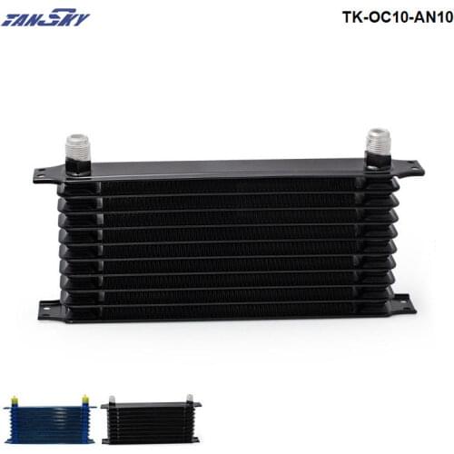 10 ROW 10AN ALUMINUM ENGINE/TRANSMISSION RACING OIL COOLER FOR CAR/TRUCK TK-OC10-AN10