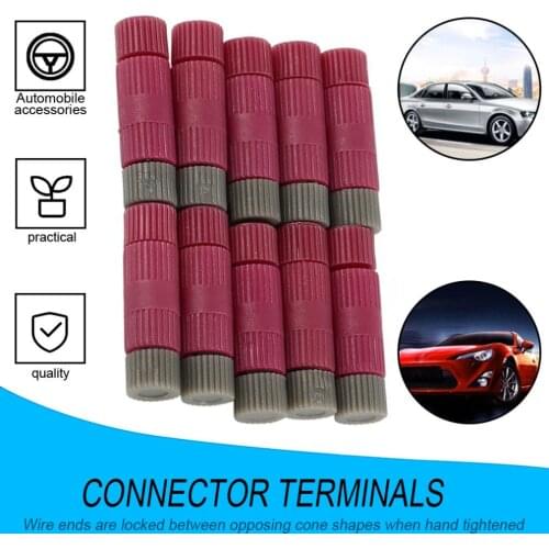 10pcs Posi-tap Connectors Terminal 20-22 Awg Gauge Wire Electrical Fastener Electrical Wire Terminal Connectors EX-130R #604