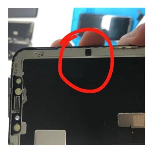 100pcs Black Sticker LCD Display Sticker For Phone X Xs Xs-max LCD Display Sticker Flex Cable Adhesive Glue