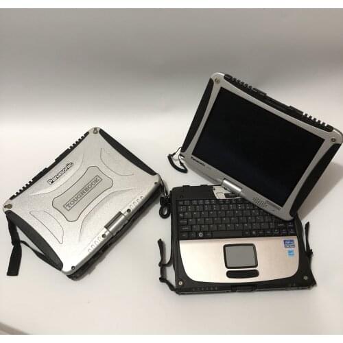 2021 Top-rated High Quality Toughbook CF 19 CF19 CF-19 laptop i5 4G Ram SSD win7 PC for ALLDATA mit.chell software DHL Free Ship