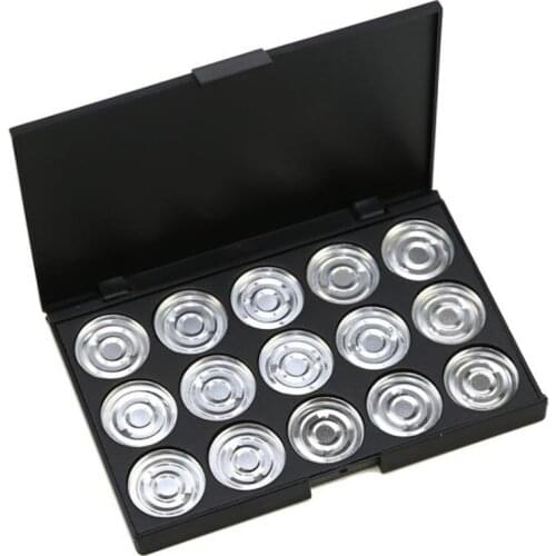 30pcs DIY Empty Magnetic Eyeshadow Pallete Kits Makeup Cosmetics Women Blusher Lipstick Lip Gloss Powder Refill Palette F3312