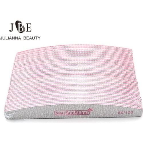 50Pcs Nail Buffers Nail files Pedicure Manicure Tools 80/100 Nail Polisher Nail Buffer Beauty Tools Professional Nail Files