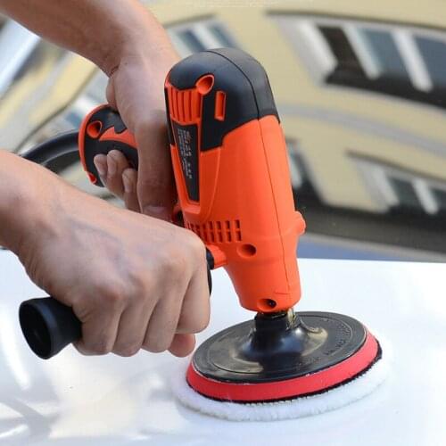 6 Speeds 800W Car Paint Polishing Machine 220V Auto Paint Polisher Care Tool 3500 RPM M14 For Waxing Coating And Cleaning
