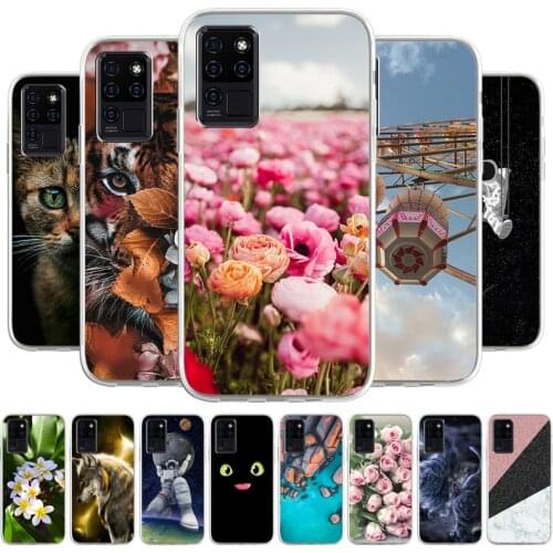 Cartoon Case For Oukitel C21 C21 Pro Phone bags Cover Soft TPU Coque Capa Animal Painted Phone Fundas Bumper