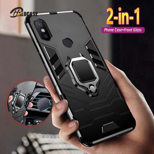 Case For Xiaomi MI Max 3 Mix 2 2s A1 A2 Lite A3 Poco M3 X3 Nfc F1 F2 Redmi Note 9 9s 8 Pro Max 9A 9C 8T 8A Bracket Phone Cover