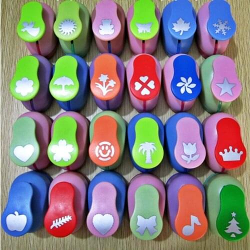 Tuba Type Embossing Paper Cutter Furador Cortador De Papel Eva Hole Punch Scrapbook Scrapbooking Puncher Picture 2.3 - 2.5cm