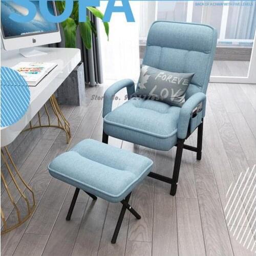 Computer Chair Home Comfortable Sedentary Gaming Chair Back Chair Office Chair Desk Chair Leisure Reclining Sofa Chair
