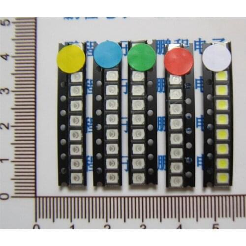 Wholesale 1000pcs/lot RGB POWER TOP 1210 3528 SMD SMT PLCC-2 LED Red Green Blue for rgb