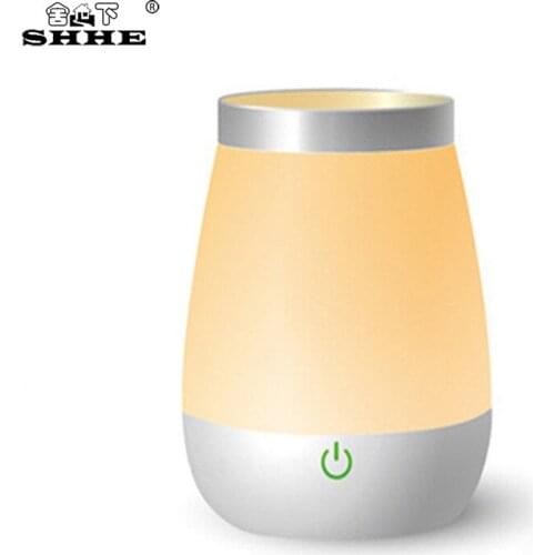 Bedside Table Lamps Touch Control Dimmable LED USB lamp Vase Night Light For Children Kid Baby Room Home Decoration