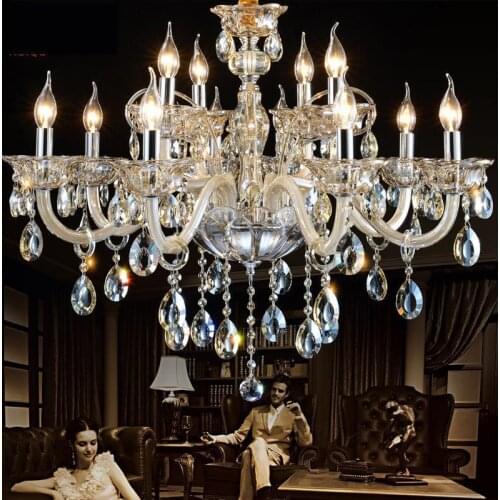 Modern Living room chandelier crystal lamp Led hotel fixture lighting for Fashion shop Milan designed bedroom hanging lamps