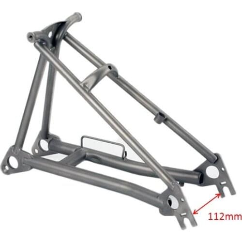 Titanium Rear Triangle fit for Brompton bike Normal Style