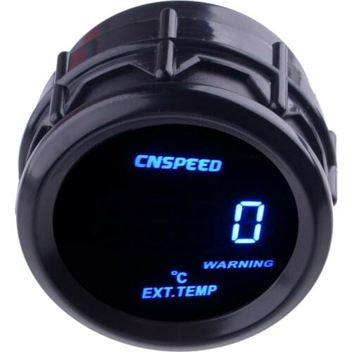 Universal 12V Car Digital EGT LED Exhaust Gas Temp Temperature Meter Gauge With Sensor Replacement Accessories