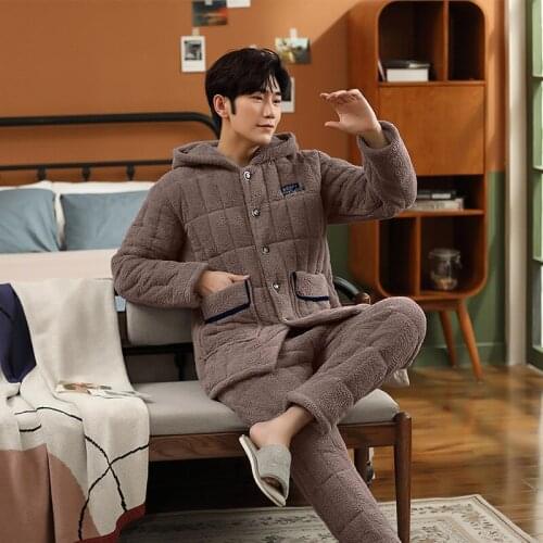 YUANXIANGPO Mens Home Suits