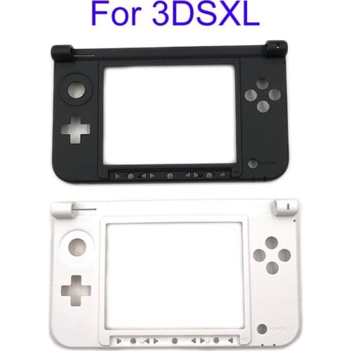 Replacement Hinge Part Bottom Middle Shell Housing Case C Face Middle Frame Case for Nintendo 3DS XL