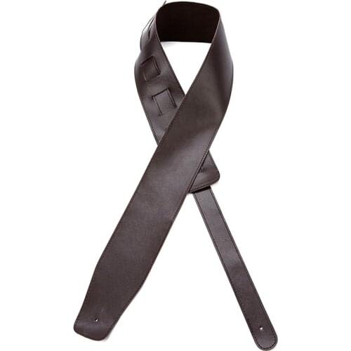 1pc Guitar Bass Belt Guitar Straps Leather Belt Padded Shoulder Straps Guitar Strap Belt Thick Straps Black Guitar Accessories