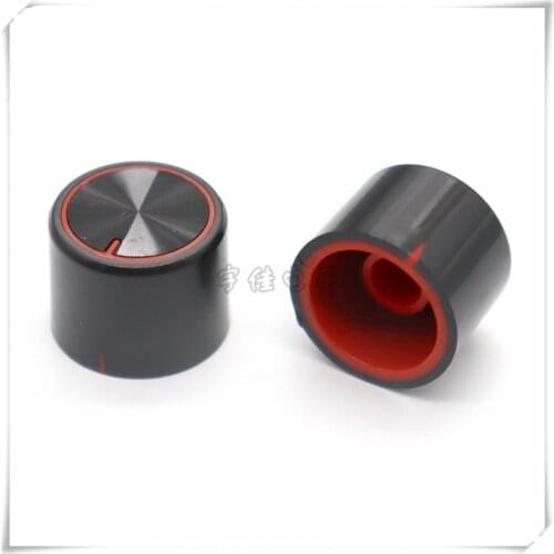 10 Piece 20*15MM two-color plastic knob cap flower shaft knob cap potentiometer knob cap