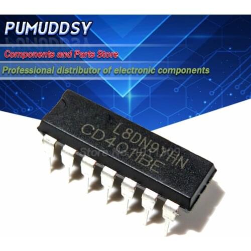 10PCS CD4011BE CD4011 DIP-14 4011 QUAD 2-INPUT NAND GATE IC