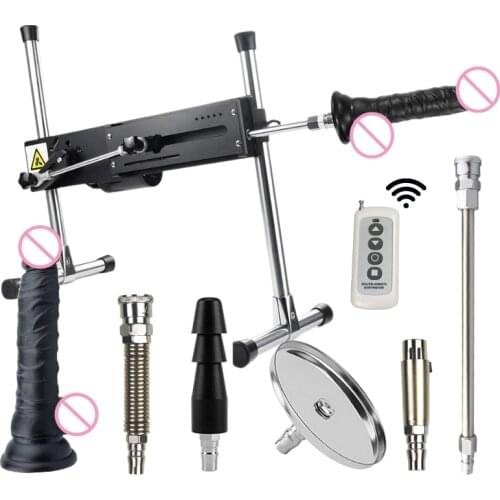 FREDORCH F6 120w Strong Motor Sex Machine for Woman and Men Love Machines with Vau-U-Lock Dildo and Masturbation Cup Adult Toys