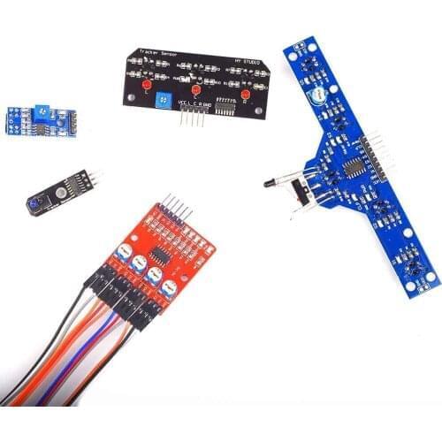 Infrared Tracing Sensor Module Obstacle Avoidance kit 1~5 Road 1 Channel 3 Channel 4 Channel 5 Channel Total 5pcs