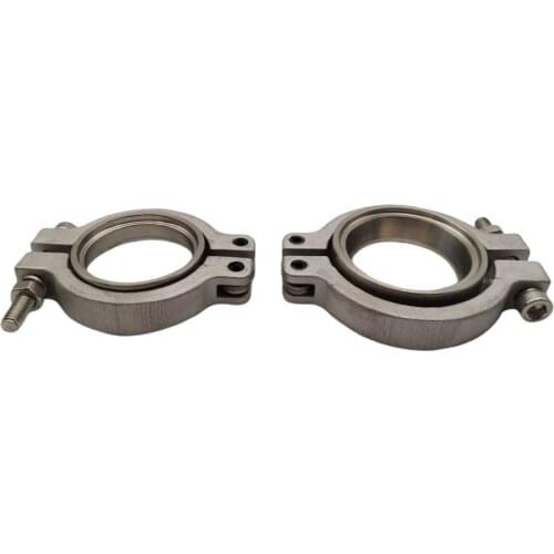 Wastegate V-Band Clamp Turbo Set Kit with Screws Nuts for 38mm Wastegates