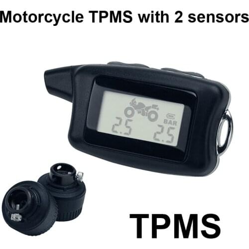 Motorcycle TPMS tire pressure monitoring 2 Tire Motorcycle with 2 sensors