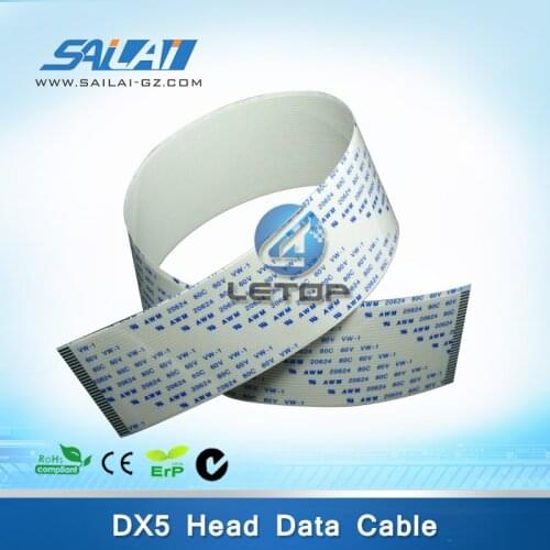 LETOP 5PCS/lot 18CM-60CM 31Pin Galaxy Yongli Fortune-lit Eco Solvent Printer Dx5 Printhead Flat Data Cable For Mimaki Roland EP