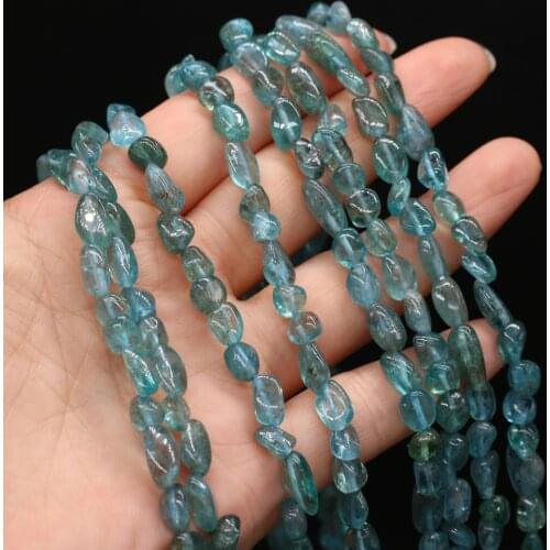 Hot Selling Natural Stone Irregular Apatite Loose Beads For DIY Jewelry Making Necklace Bracelet Earrings Accessory