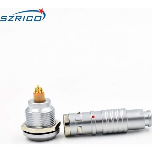 M16 1K FGG EGG 1K.308.CLAC62 Plug 8 pin Male Electronic Waterproof Connector