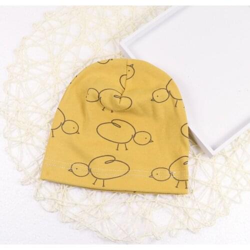 New explosion baby hedging cap Single layer ventilation Fashion color scheme Neonatal trend head protection Keep warm Windproof