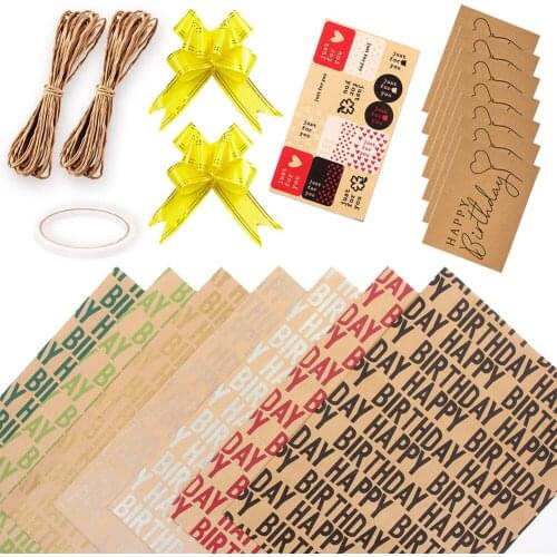 Kraft Wrapping Paper Honeycomb Cushioning Wrap Roll Diy Decorative Gift Packing Material Wedding Birthday Party Packaging Paper