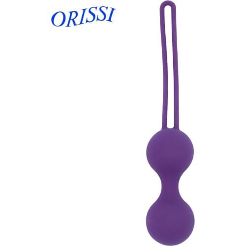 ORISSI 100% Silicone Kegel Balls Smart Love Ball for Vaginal Tight Exercise Machine Vibrators Ben Wa Balls of Sex Toys for women