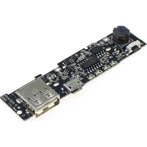 DIY Mobile Power Bank Charger Circuit Board Step Up Boost Power Supply Module Software Board