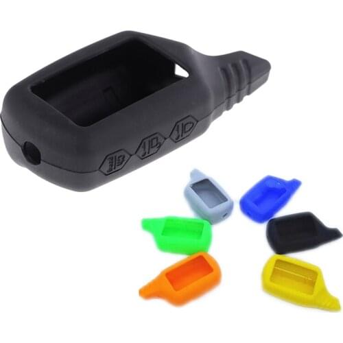 Car LCD B9 B6 silicone remote key case cover for starline B9/B6/A61/A91