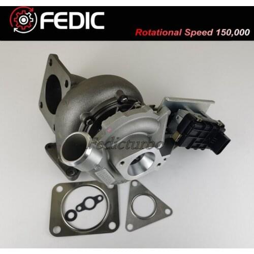 Turbocharger GTA2052V 752610 Turbine full turbo for Ford Transit VI / Land Rover Defender 2.4 TDCi 103Kw 105Kw Puma 2006