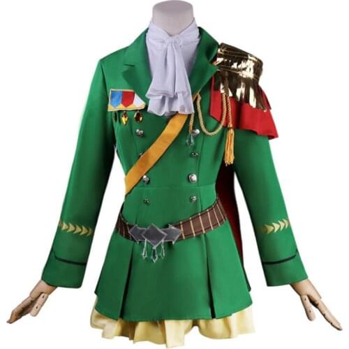 Umamusume: Pretty Derby Uma Musume Cosplay Tokai Teio Special Week Green School Uniform Costume Halloween Party Sailor Suit