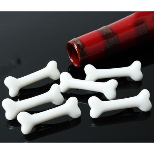 1pair Women Dog Bone Design Hairpin Fashion Creative Popular Hair Clips Girls Charm Lovely Barrettes Styling Tools Accessories