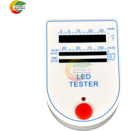 Ziqqucu 2~150mA Mini Handy LED Test Box Tester For Light-emitting Diode Lamp Bulb Battery Tester Handy Device LED Tester