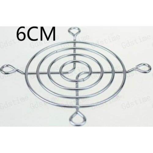 10pcs/ lot 60mmX60mm Fan grill cover Metal Protective Cover Net 60*60mm 2.4 inches Fan 6cm