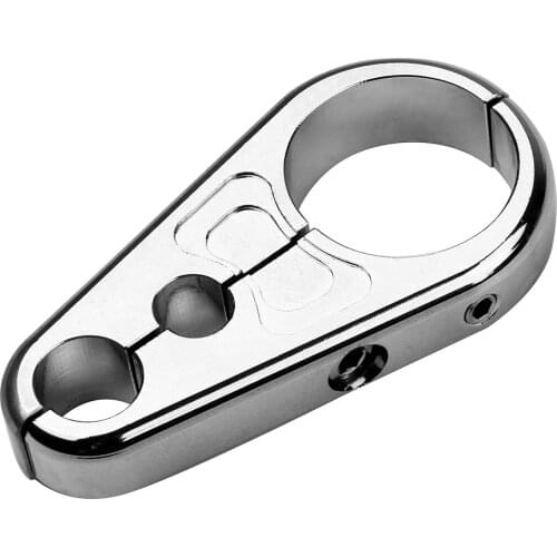 CNC Aluminum Motorcycle 1" Handlebar Brake Clutch Frame Wire Cable Throttle Oil Pipe Line Clamp Clip Bracket for Harley-Davidson