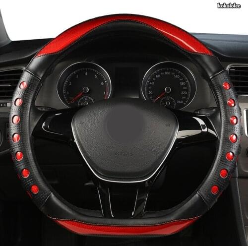 Kokololee Microfiber Leather Car Steering Wheel Cover For Mazda 2 3 5 6 7 8 CX3 CX5 CX7 CX98 CX9 MX5 MX7 RF Version