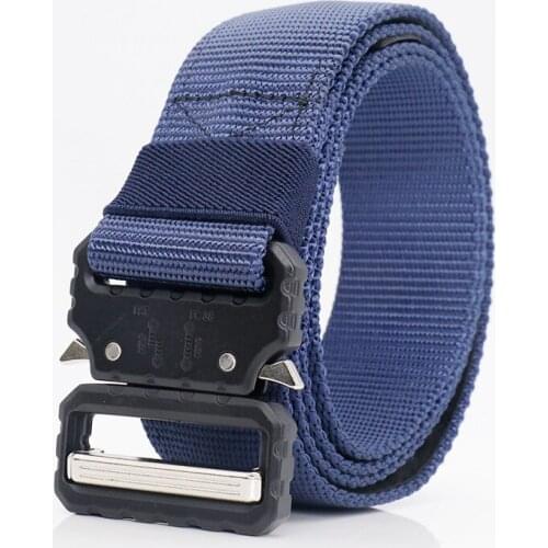 Flying Art Tactical Hidden Dollar Mens Wallet Belt Nylon Belt Military Outdoor Hunting Metal Tactical Belt