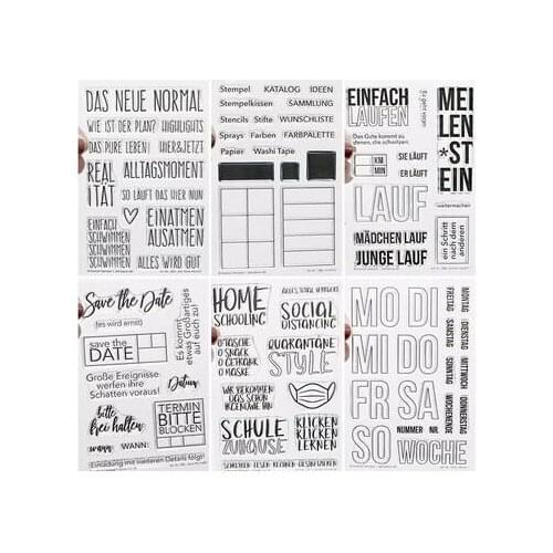 German clear stamp /Seal for DIY scrapbooking/photo album Decorative clear stamp sheets A0795