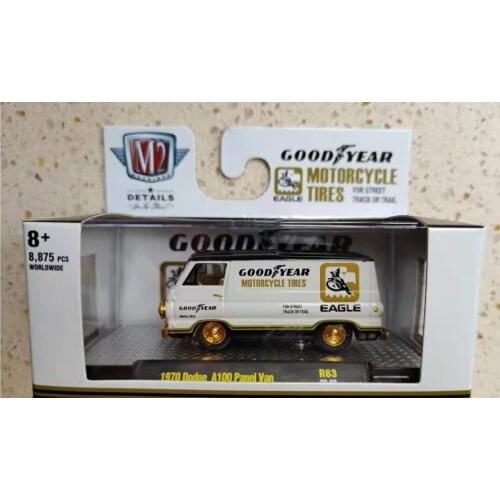NEW M2 machines 1/64 scale 1970 DODGE A100 PANEL VAN limited Collection diecast simulation model car